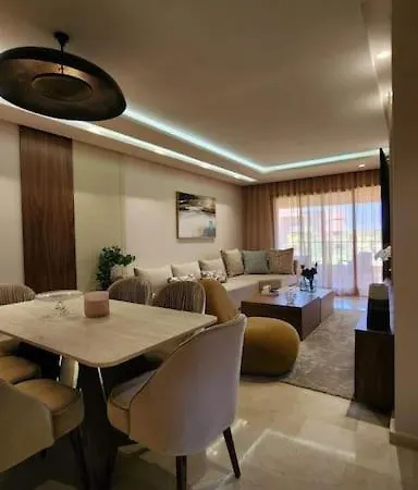 Luxueux Appartement Vue Sur Atlas Golf Et Piscine Marrakesh Exterior photo